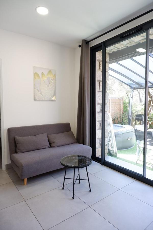 N7 Maison T2 Climatise Avec Jacuzzi Prive Ajaccio  Exterior photo